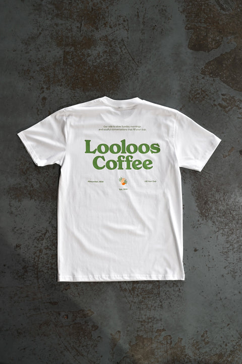 Looloos Coffee OG Tee - White