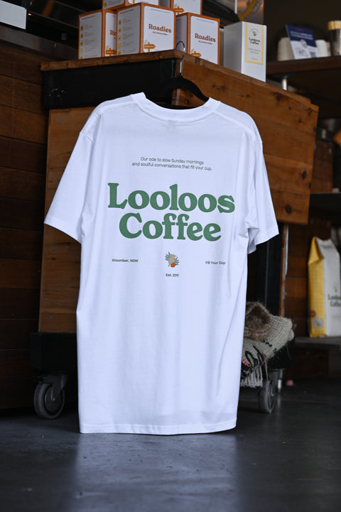 Looloos Coffee OG Tee - White