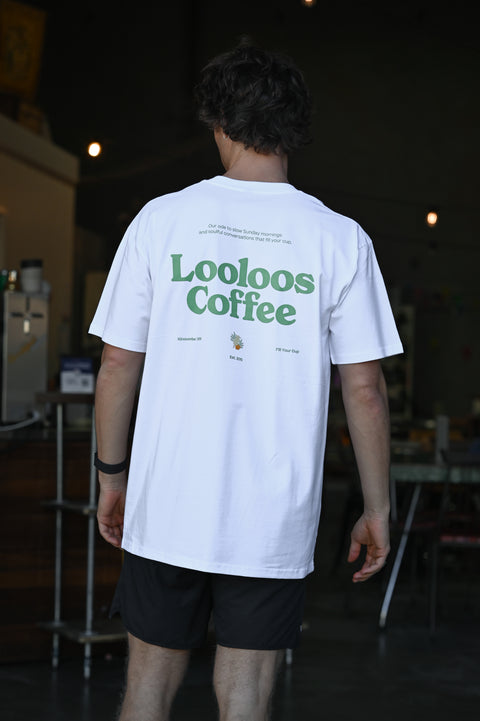 Looloos Coffee OG Tee - White